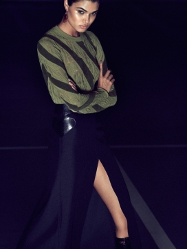 丹妮拉布拉加-LOFFICIEL巴西2015年5月-美诱的时尚故事