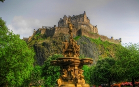 苏格兰爱丁堡城堡