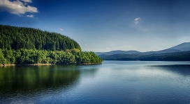 罗马尼亚度假湖美景