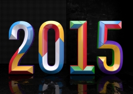 Colorful Numbers丰富多彩的立体数字