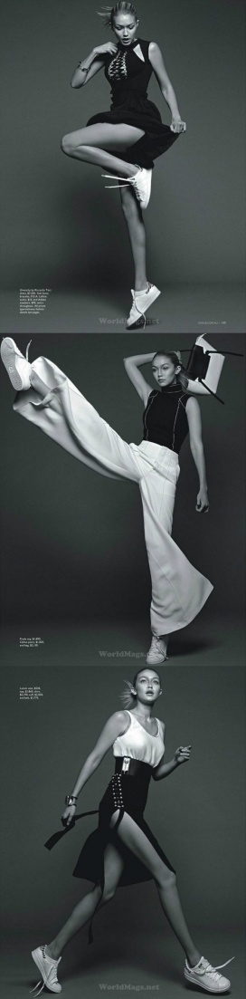 娜塔莎-VOGUE时尚澳大利亚2015年6月-时装秀