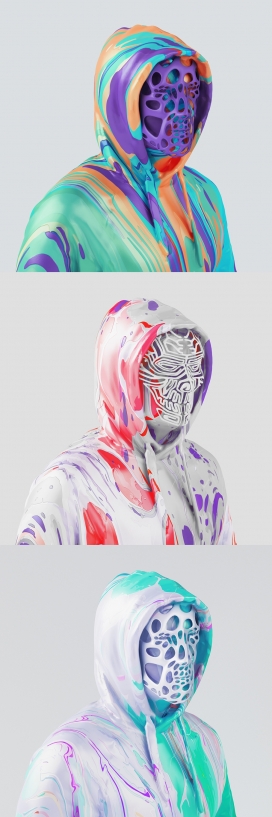 Jupiter-镂空面具人设计