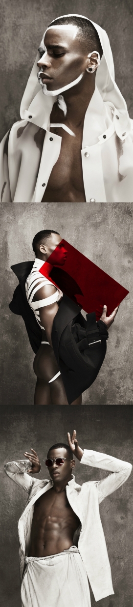 STYLENOIR杂志-阳刚黑人时尚秀
