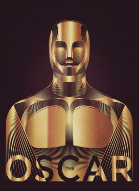 Oscar-金色奥斯卡版奖项设计