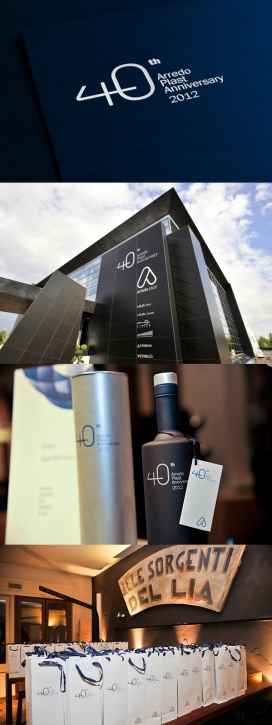 意大利ARREDO制造销售行业品牌40周年纪念设计