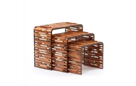 纹理表面拱形的桌子