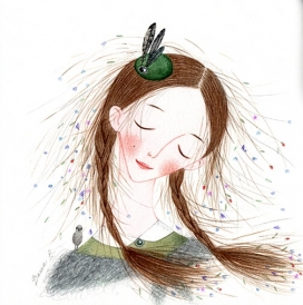 Watercolor miniatures水彩画微缩