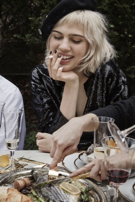 时尚的烹饪时刻