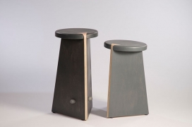 A Dovetail凳子设计