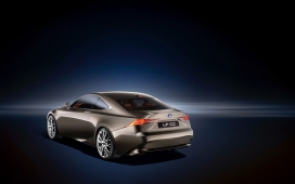 高清晰2015雷克萨斯混合动力车LF-CC桌面壁纸下载