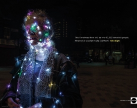 Adot灯光平面广告