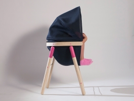 舒缓的椅子-儿童家具设计