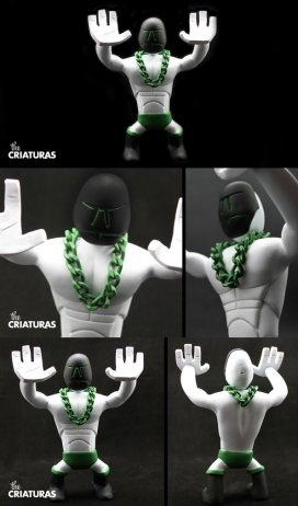 ASUSTAMONSTRUOS塑料玩具设计