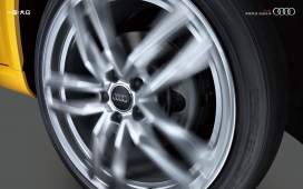 全新奥迪TT Coupé跑车轱辘壁纸