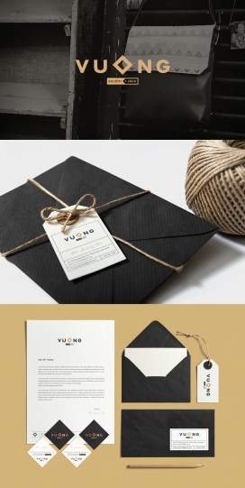 一个充满激情的艺术-Vuông工匠品牌宣传册设计-丰富的材料和织物结合现代设计传递古典价值观