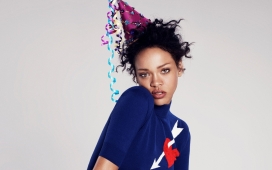 高清晰歌手蕾哈娜（Rihanna）壁纸下载