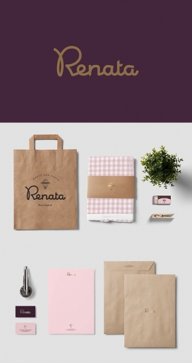 Renata-魔术面食品牌宣传册设计
