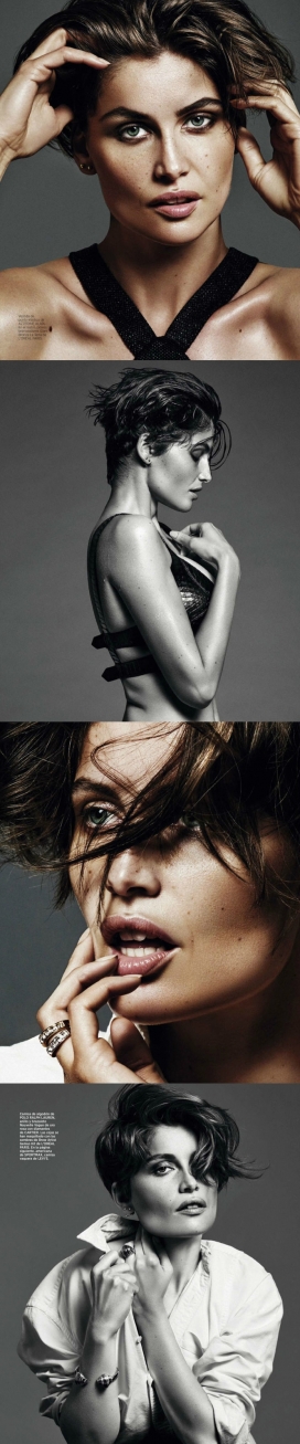 芭莎西班牙2015年8月-一个感性养眼又清爽的时装秀