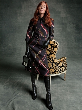 麦琪・瑞兹-VOGUE时尚美国2015年8月-有一个感性的女人