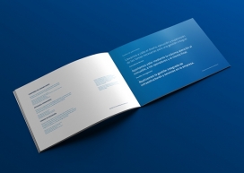 圣地亚哥Zierbena-房地产咨询公司蓝色手册设计