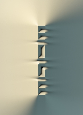 Silhouette-凹凸字体设计