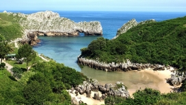 可爱的大洋湾岛