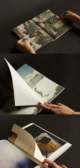 来回奔波的故事-YOLANDA FANZINE宣传册书籍设计