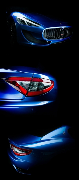 Maserati-玛莎拉蒂蓝色概念车设计