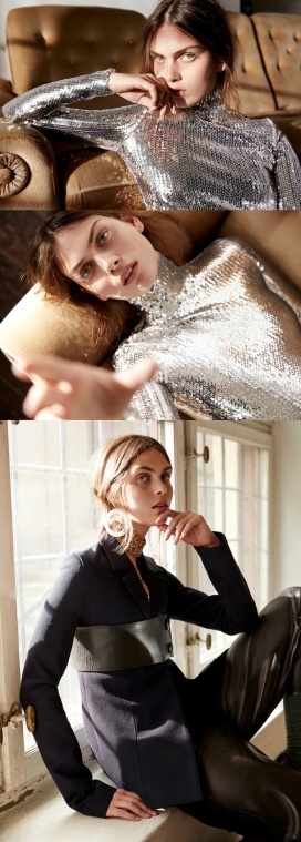 Sweden Bon杂志-美诱的皮革灵动时装秀