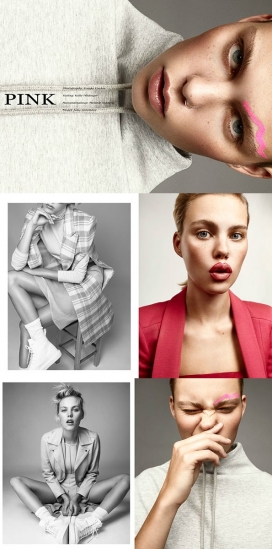 Pink-杂志人像