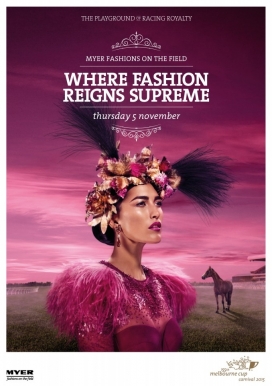 Melbourne Cup墨尔本杯平面广告