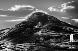 FATUM冲浪板平面广告