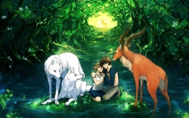 高清晰宫崎骏经典卡通漫画壁纸大图下载