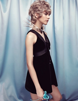 玛吉雅布隆斯基-NUMERO东京2015年十一月-锐利的影像风格