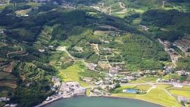 日本长崎鸟瞰小镇壁纸