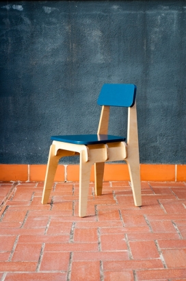 spider蜘蛛椅-数控切割胶合板椅子