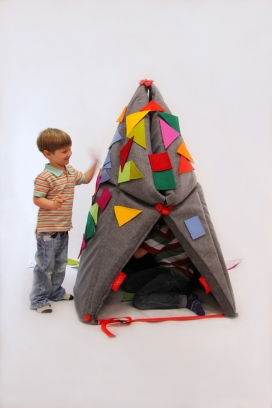 lavvu-学龄前儿童多功能“帐篷”玩具-具有四个功能，这些功能可以来玩，躺椅，攀登架和住所。