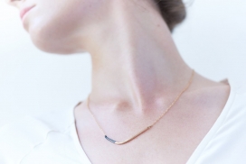 Inflecto迷你项链-休闲的手工饰品