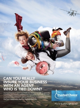 Trusted Choice金融法律服务平面广告