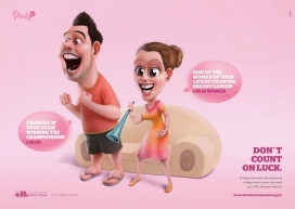 马里奥・彭纳研究所卡通平面广告