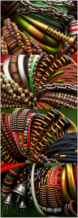 SELF ( ETHOS II )-民族风格首饰珠宝组合