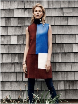 布里特麻仁-ELLE艾丽保加利亚2015年十一月