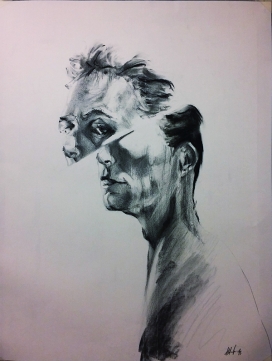 Reduction-人像手绘插画