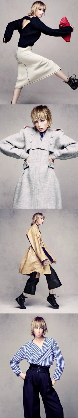 伊迪・坎贝尔-时尚中国2015年12月-大胆时尚的时装秀