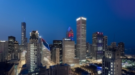 芝加哥的夜色