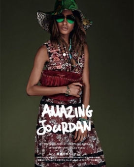 乔丹邓恩-VOGUE时尚日本-时尚明亮，不拘一格的风格