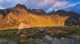 高清晰高山沼泽地壁纸