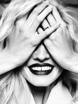 美诱的劳拉石女神-Glamour魅力西班牙十二月2015