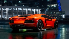 高清晰兰博基尼埃文塔多跑车经典壁纸下载