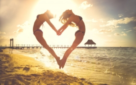 沙滩爱的乐趣-美诱的“心跳”